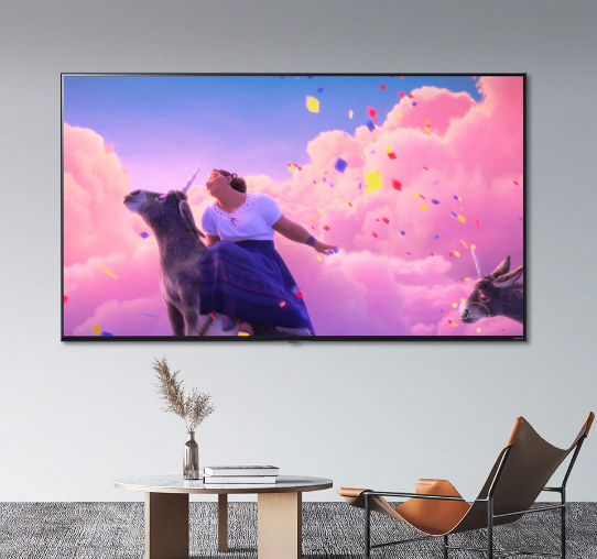 طراحی تلویزیون ال جی  65 اینچ نانو76