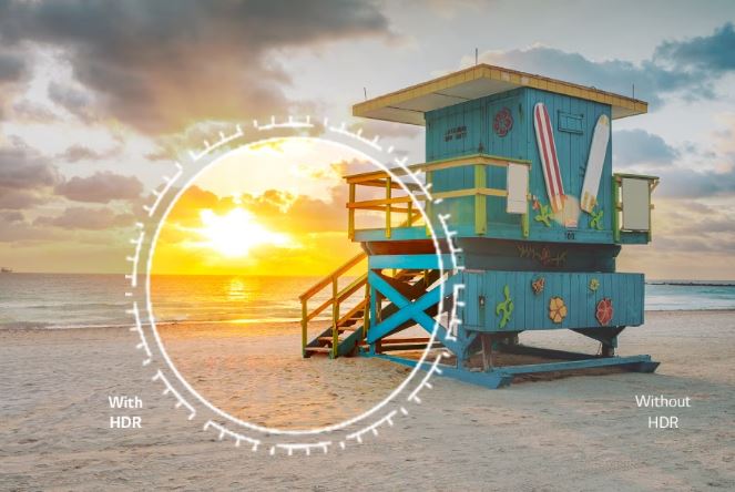 کیفیت تصویر تلویزیون ال جی UR9100