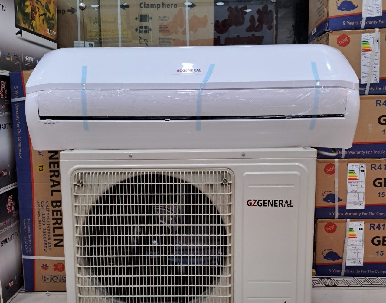کولرگازی 24000 جنرال GZ جی زد سردوگرم GZGENERAL