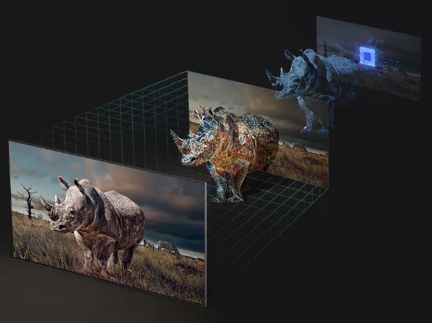 کیفیت تصویر تلویزیون سامسونگ Q80D سایز 65 اینچ