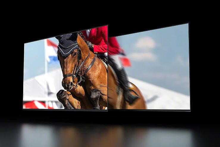 کیفیت تصویر تلویزیون سونی x77l