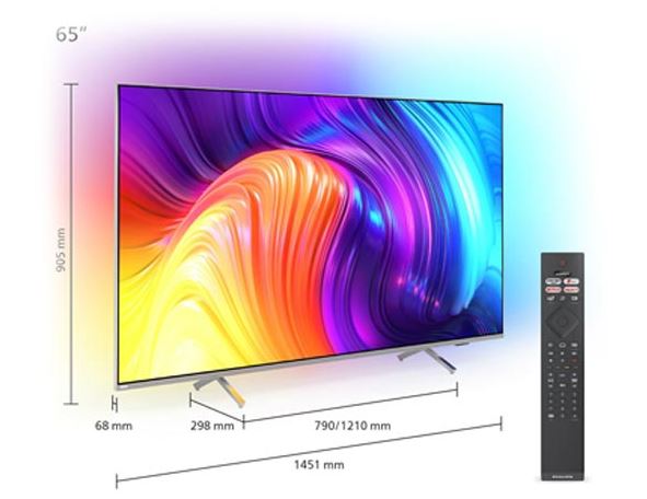 طراحی تلویزیون فیلیپس 65 اینچ مدل PUS850765