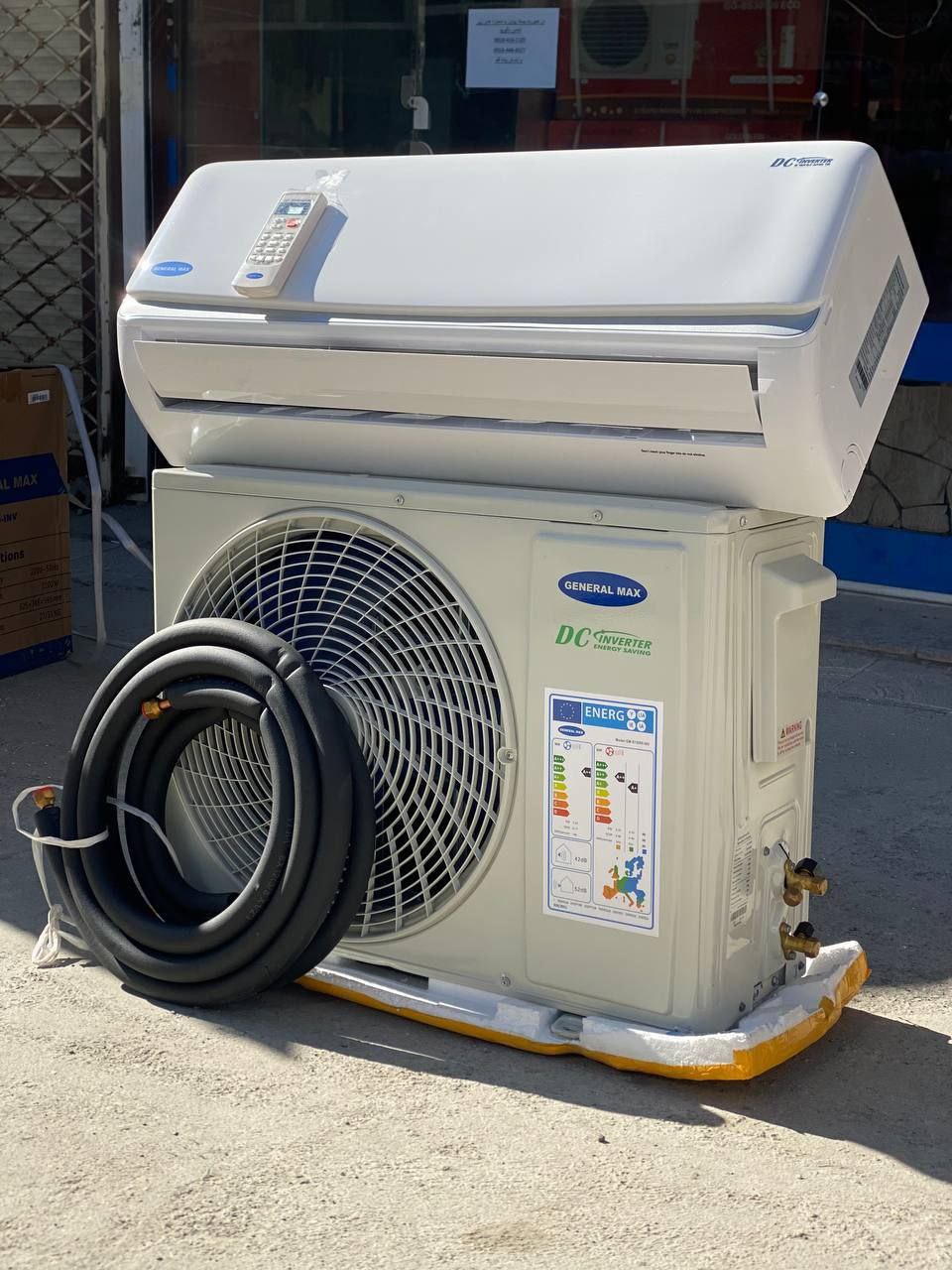 کولر گازی 18 هزار جنرال مکس اینورتر سرد و گرم مدل GM-S18000-INV