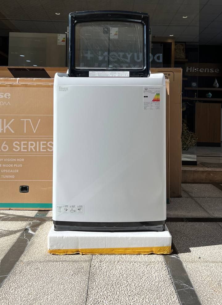 قیمت ماشین لباسشویی هایسنس درب بالا 20 کیلو