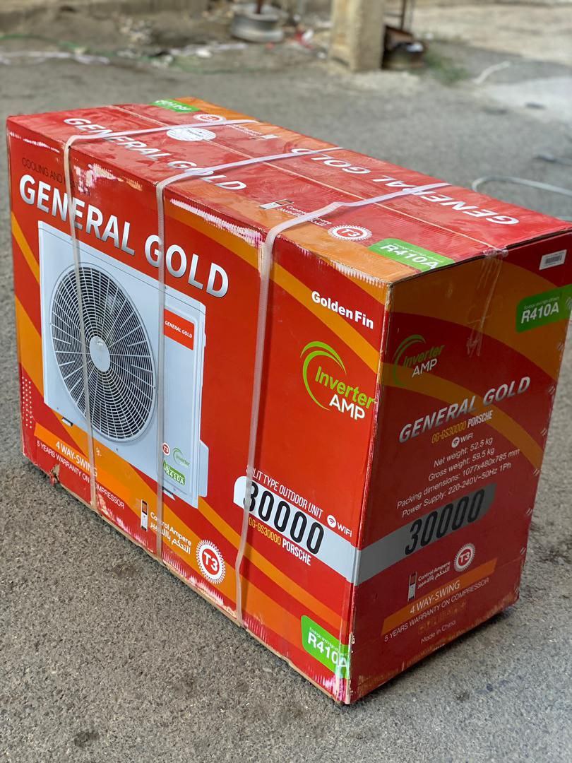 کولرگازی 30000 جنرال گلد پورشه PORSHE اینورتر دار 